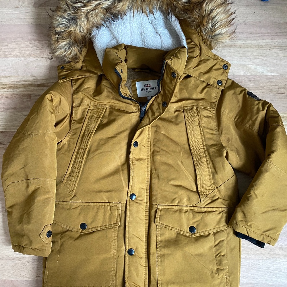 Winter coat puffer jacket Ben Sherman boys 12Y